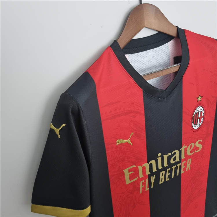 Cheap AC Milan 22/23 Red Soccer Jersey Football Shirt - Click Image to Close